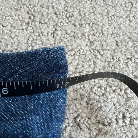 Naked & Famous Men’s Skinny Guy Jeans Sz 33x32 Dungaree Selvedge Blue Denim - Picture 9 of 16